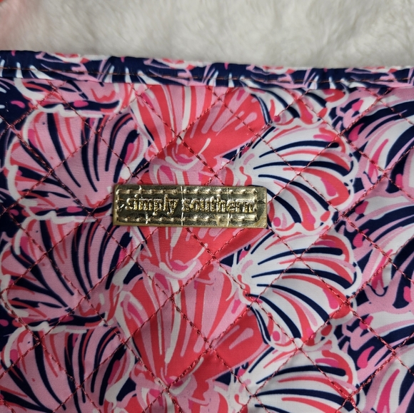 NWOT Simply Southern Makeup Bag - Picture 7 of 8